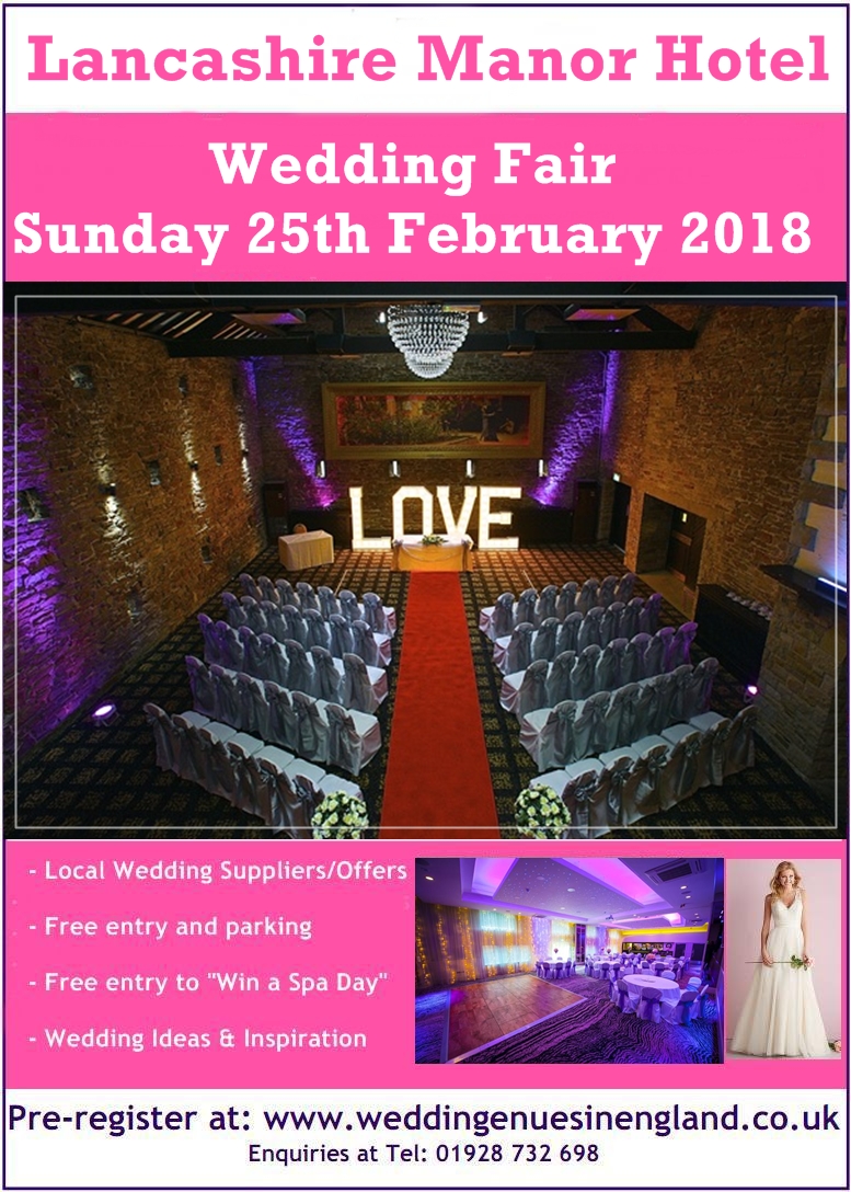 lancashire manor hotel wedding fair