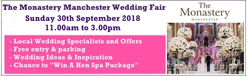 the monastery manchester wedding fair 30th sept